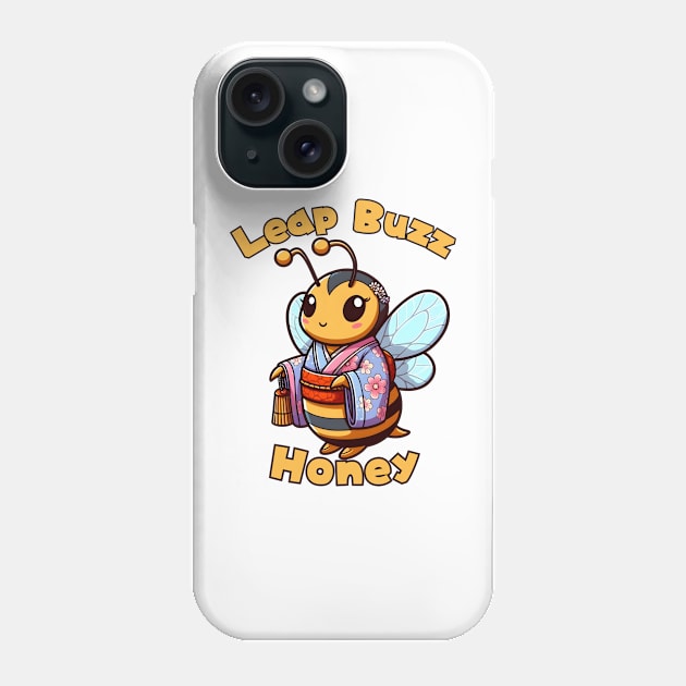 Leap year bee Phone Case by Japanese Fever