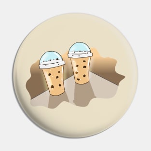 Milktea With Me Pin