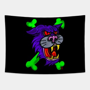 Angry panther Tapestry