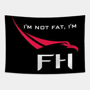 I'm not fat, I'm Falcon Heavy SpaceX Humor Tapestry