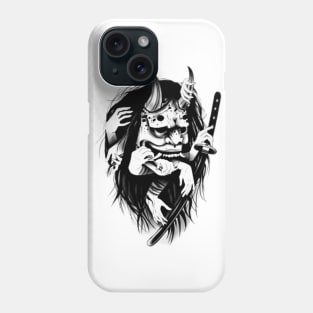 oni japan Phone Case