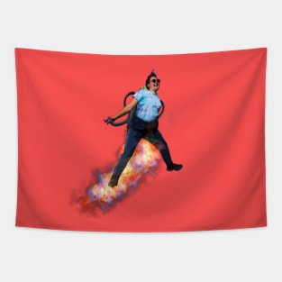 Zoe's Jetpack Tapestry