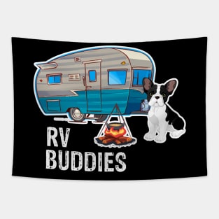 French Bulldogs Dog Rv Buddies Pet Lovers Funny Camping Camper Tapestry