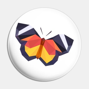 MINIMALISTIC POLYGON BUTTERFLY Pin