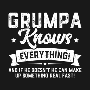 Grumpa Knows Everything T-Shirt