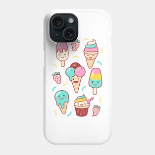 Ice Cream Emoji Mashup #4 Phone Case