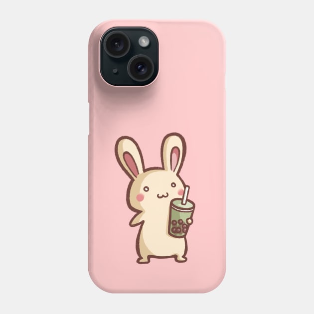 Boba Bunny Phone Case by mschibious