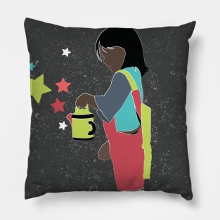 Stars: Wild Child Edition Pillow