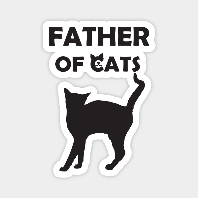 Best Cat Dad Ever Magnet by Artlab