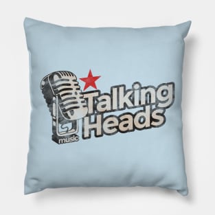 Talking Heads Vintage Pillow