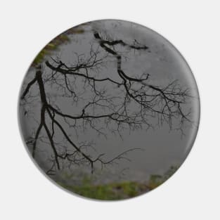 Mud Puddle Reflection Pin