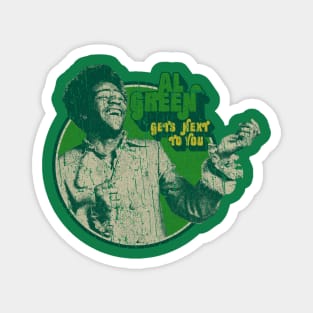 RETRO STYLE - AL GREEN MUSIC Magnet