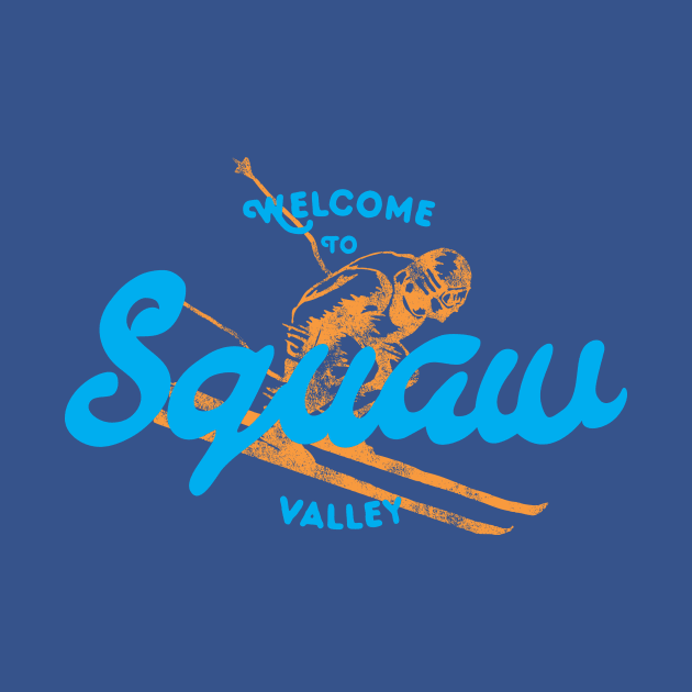 Squaw Valley Vintage by derekcreates