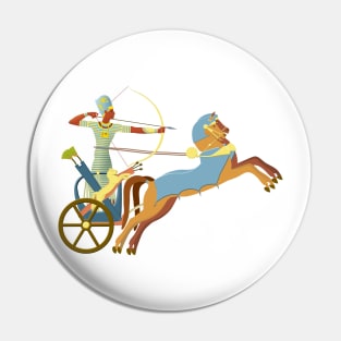 Ramses In His Chariot Pin