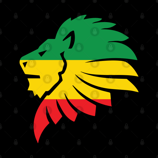 Rasta Lion by defytees