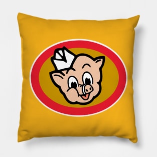 Retro Piggy Wiggly Pillow