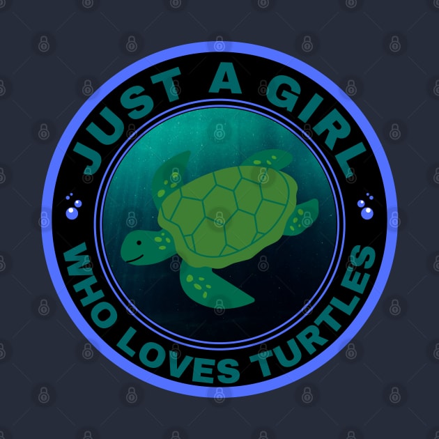 Just a girl who loves Turtles by InspiredCreative