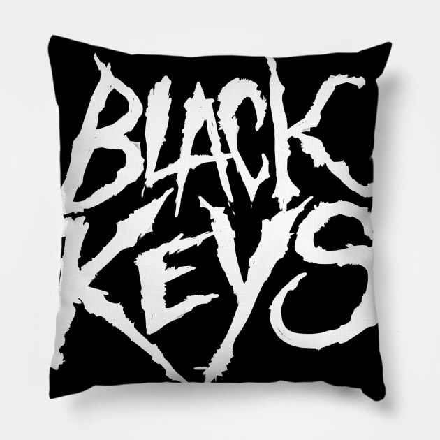 Black Keys Hand made Pillow by Up_Design