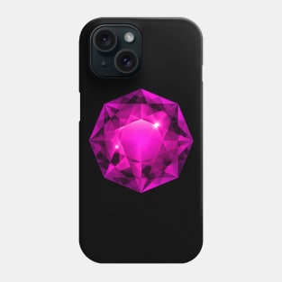 Octacore Pink Gemstone Phone Case