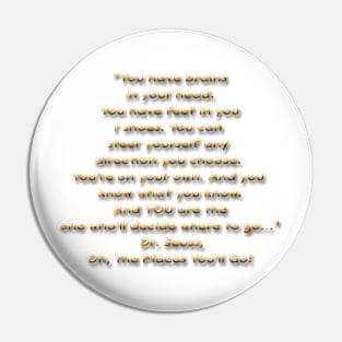 quote  Dr. Seuss Pin