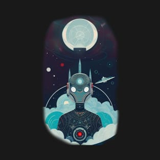 grey alien astronaut space pilot flight fantasy ufo T-Shirt