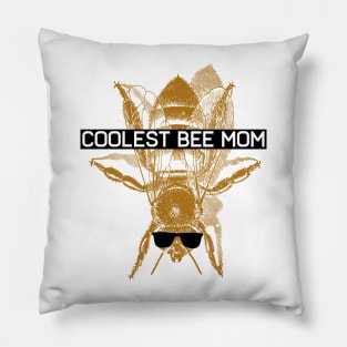 Coolest bee mom bee mama swaggy Pillow