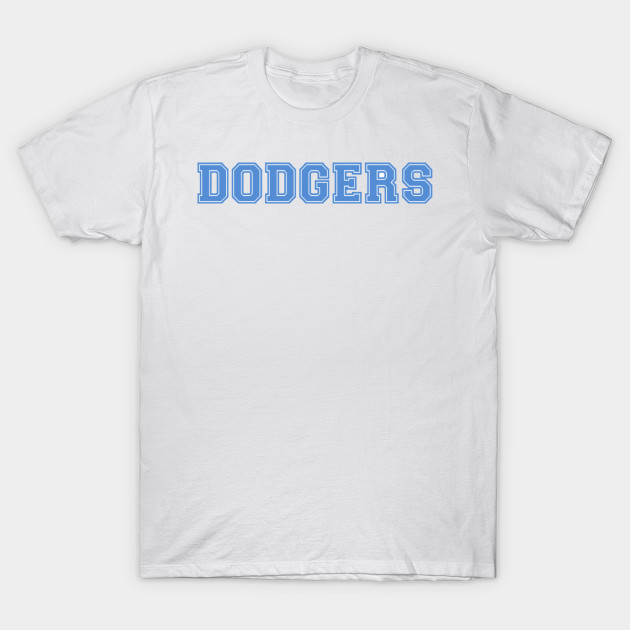 white dodgers t shirt