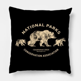 National Parks Conservation Association by © Buck Tee Originals Pillow