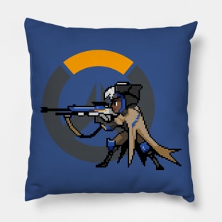 Overwatch - 16-Bit Ana W/ Logo Pillow