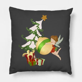 Christmas Magic Fairy Pillow