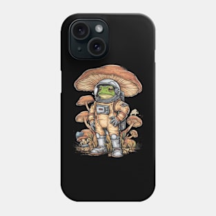 Astronaut Cottagecore frog Aesthetic Men Women Mushroom Phone Case