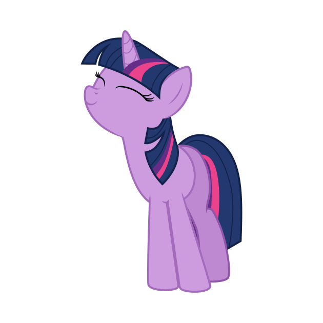 Twilight Sparkle nuzzle by CloudyGlow