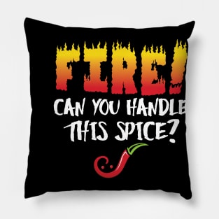 Fire! Can You Handle this Spice?' Food Chili Pillow