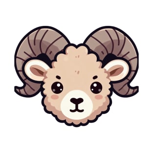 Kawaii Horned sheep T-Shirt