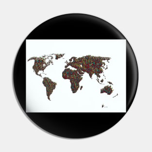 ASL World Map Pin