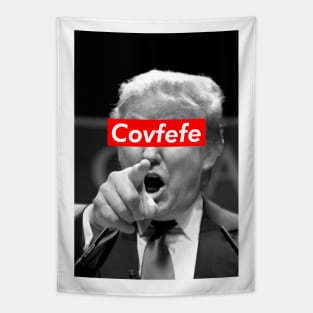 Donald Trump says "Covfefe" Tapestry