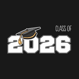Class of 2026 Senior 26 Shirt High School Graduation Party T-Shirt