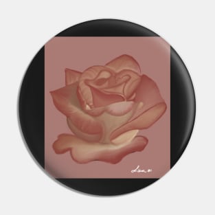 Pink Rose Pin