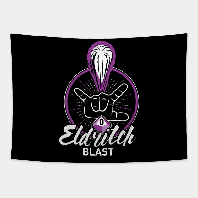 D&D Spells Eldritch Blast Tapestry by Natural 20 Shirts