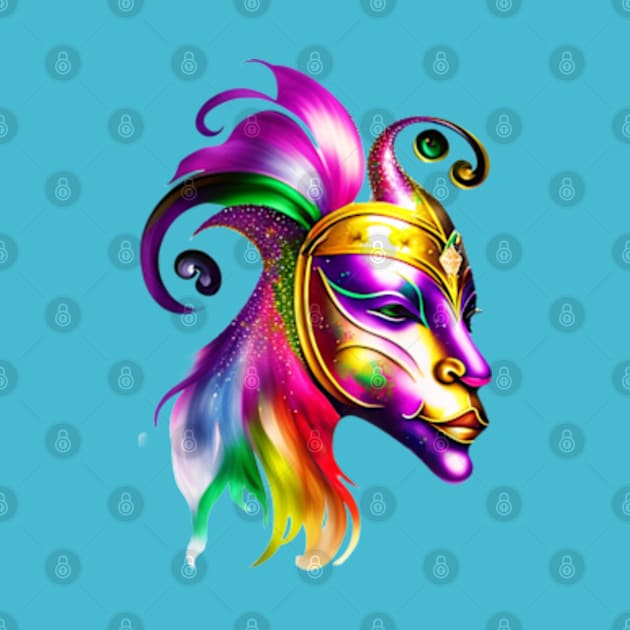 Mardi Gras Mask by tfortwo