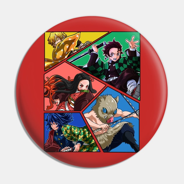 Demon Slayer Pin 