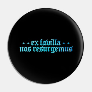 Ex Favilla Nos Resurgemus - From the Ashes We Will Rise Pin