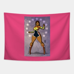 Superhero Butts - Girls Superheroine Butts LV Comforter by Notsniw