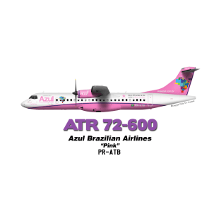 Avions de Transport Régional 72-600 - Azul Brazilian Airlines "Pink" T-Shirt