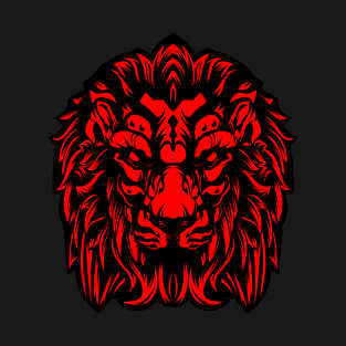 Lion head illustration T-Shirt