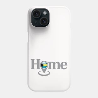 Bahamas My Home with Google Maps Locate Icon Phone Case