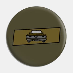 vintage retro car illustration Pin