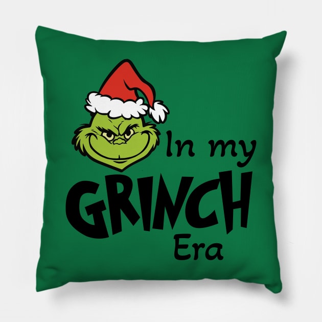 GrinchEra Pillow by The Bandwagon Society