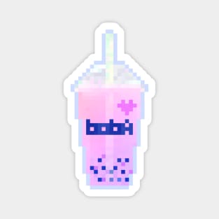 Pixel Boba - Cotton Candy Magnet