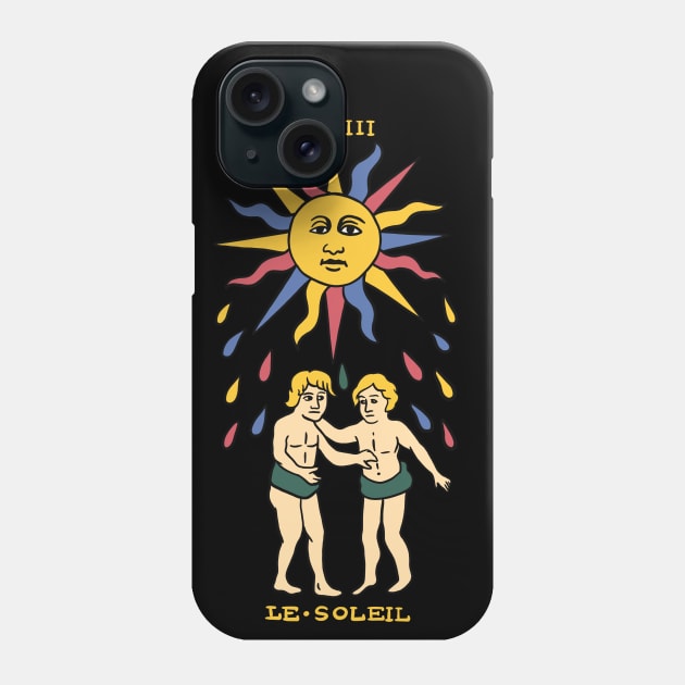 Tarot - Soleil Phone Case by winwinshirt